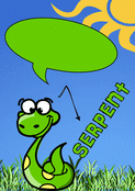 Le serpent qui a quelque chose &agrave; dire